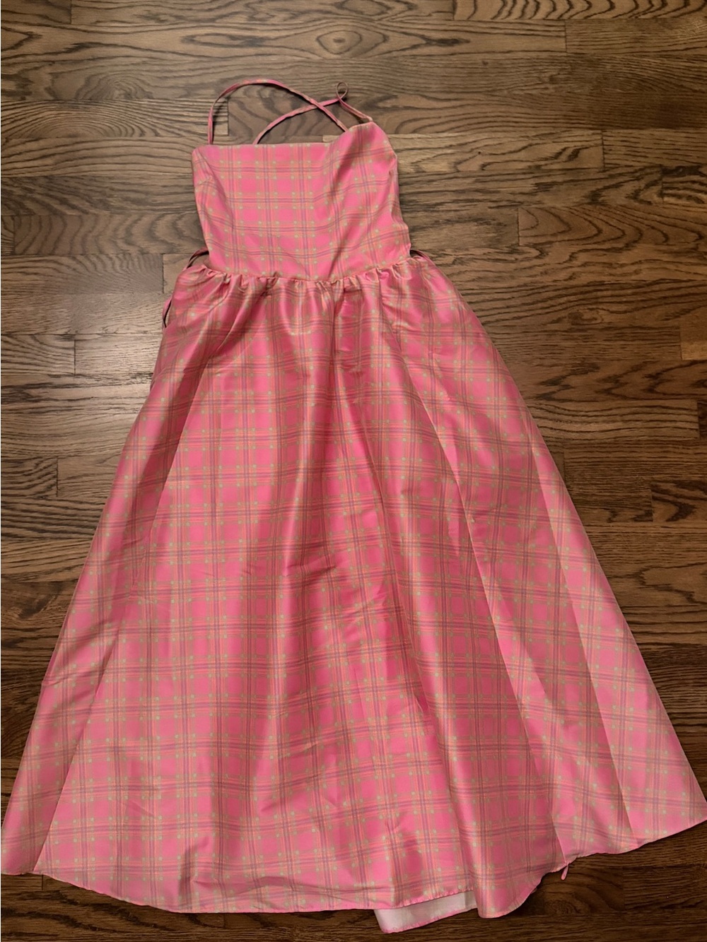 Gorgeous J. Crew plaid dress! Perfect for weddings or special occasions!